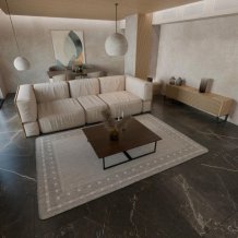 Kusový koberec Leona 1963-811 šedý