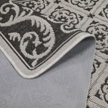 Kusový koberec Leona 19635-08 šedá