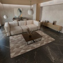 Kusový koberec Leona 19646-111 béžová