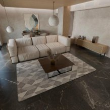 Kusový koberec Leona 19646-811 šedý