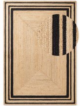 Kusový koberec Looma 106302 Natural Gold Black