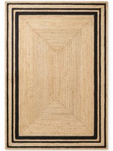 Kusový koberec Looma 106302 Natural Gold Black