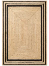 Kusový koberec Looma 106302 Natural Gold Black