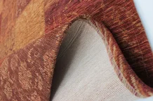 Kusový koberec Manhattan Patchwork Chenille Terracotta