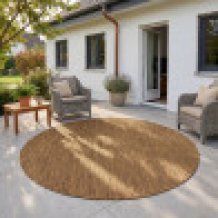 Kusový koberec Mira 1450 brown kruh