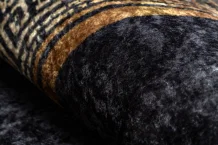 Kusový koberec Miro 51278.809 Marble black / gold