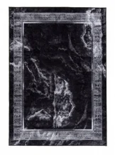 Kusový koberec Miro 51278.810 Marble black / white