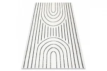 Kusový koberec Mode 8494 geometric cream/black