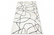 Kusový koberec Mode 8522 abstract cream/black