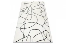 Kusový koberec Mode 8522 abstract cream/black