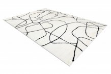 Kusový koberec Mode 8522 abstract cream/black