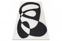 Kusový koberec Mode 8531 abstract cream/black