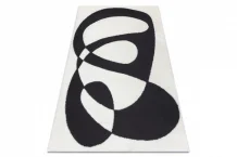 Kusový koberec Mode 8531 abstract cream/black