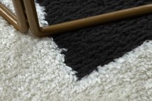 Kusový koberec Mode 8598 geometric cream/black