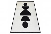 Kusový koberec Mode 8598 geometric cream/black