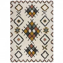 Kusový koberec Moroccan Midar Shaggy Multi