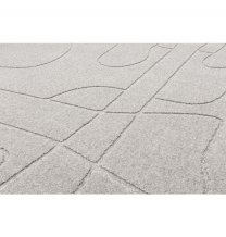 Kusový koberec Morphic light grey