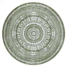 Kusový koberec Napkin green kruh