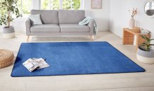 Kusový koberec Nasty 101153 Blau 200x200 cm čtverec