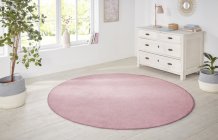 Kusový koberec Nasty 104446 Light-Rose kruh