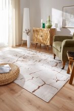 Kusový koberec Nelo light beige