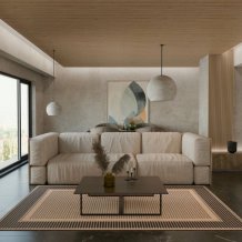 Kusový koberec Nerd 1969 190 hnědý