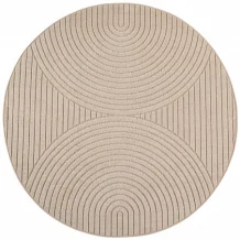 Kusový koberec Nova 1201 beige kruh