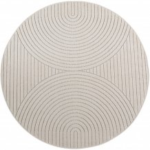 Kusový koberec Nova 1201 cream kruh