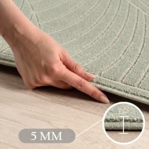 Kusový koberec Nova 1203 green kruh