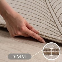 Kusový koberec Nova 1204 beige kruh