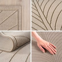 Kusový koberec Nova 1204 beige kruh
