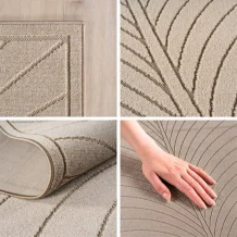 Kusový koberec Nova 1204 beige kruh
