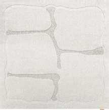 Kusový koberec Organica light grey