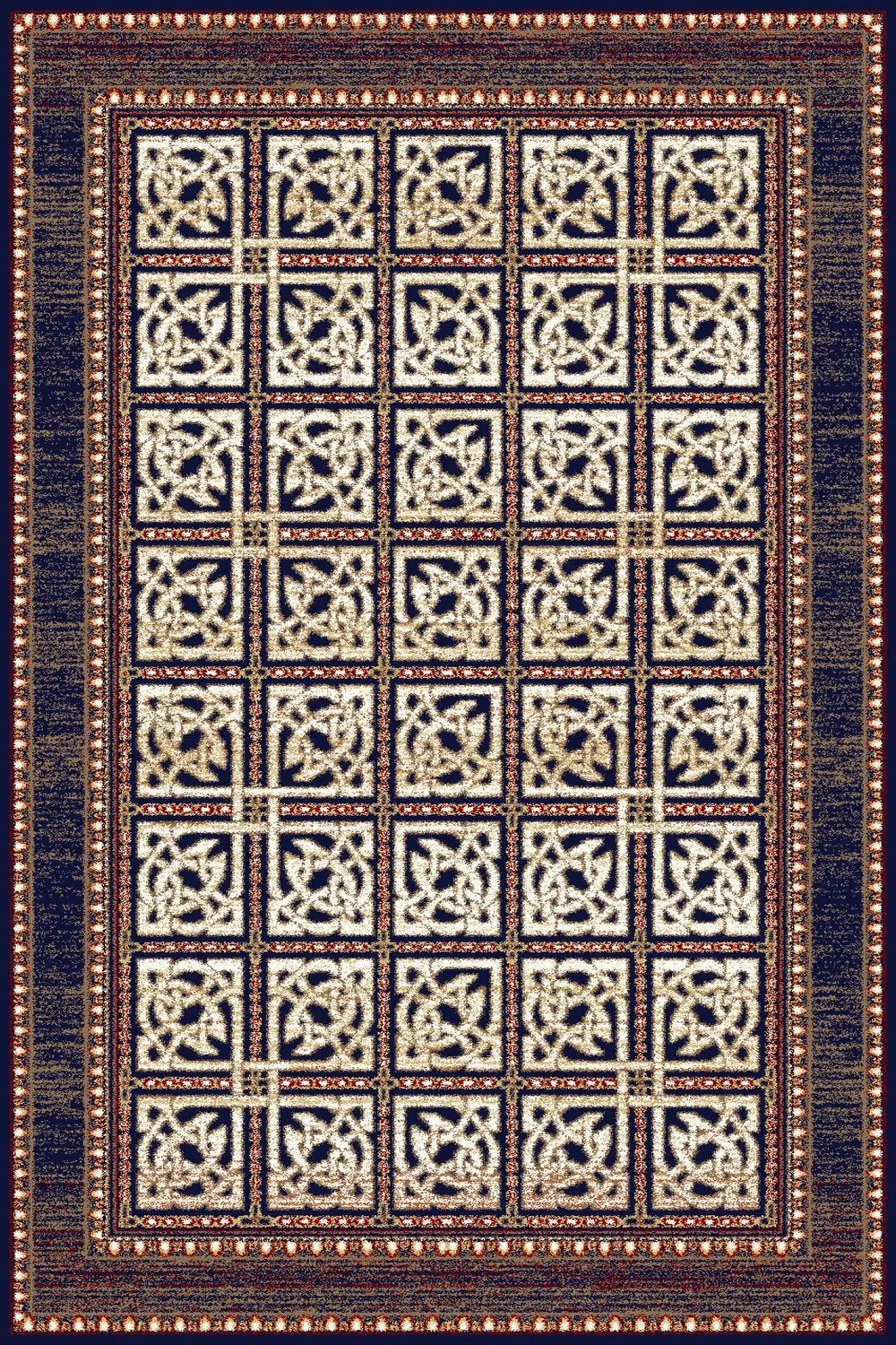Kusový koberec Plekti navy blue