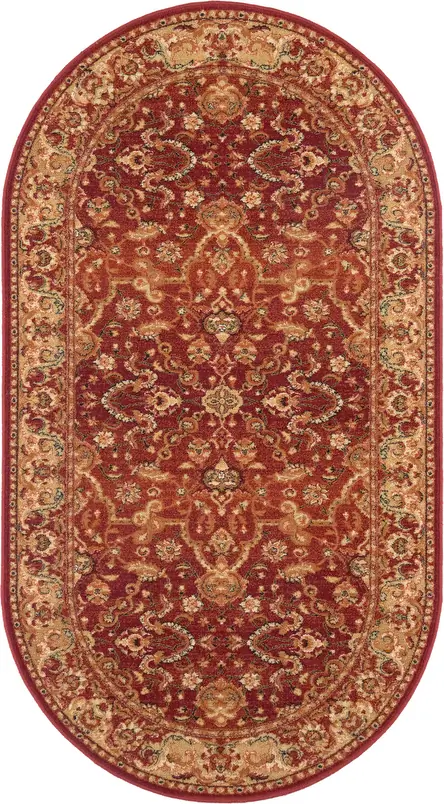 Kusový koberec Rejent rubin - ovál