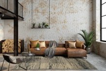 Kusový koberec Rigo len