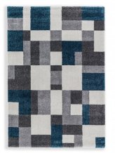 Kusový koberec Savona 191020 Squares Petrol