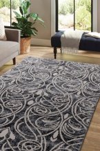 Kusový koberec Secesjo anthracite