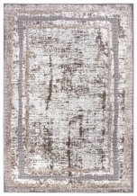 Kusový koberec Shine 105920 Classic White Cream Silver