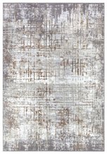 Kusový koberec Shine 105925 Abstract Cream Grey
