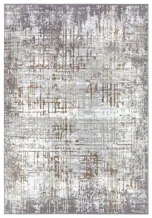 Kusový koberec Shine 105925 Abstract Cream Grey