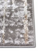 Kusový koberec Shine 105925 Abstract Cream Grey