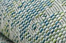 Kusový koberec Sion Sisal Aztec 22184 green/blue/ecru – na ven i na doma