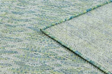Kusový koberec Sion Sisal Aztec 22184 green/blue/ecru – na ven i na doma