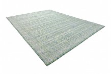 Kusový koberec Sion Sisal Aztec 22184 green/blue/ecru – na ven i na doma