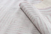 Kusový koberec Sion Sisal Labirinth 22376 pink/ecru – na ven i na doma