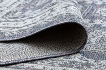 Kusový koberec Sion Sisal Ornament 2832 blue/pink/ecru – na ven i na doma