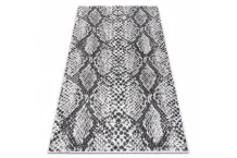 Kusový koberec Sion Sisal Snake`s skin 22162 ecru/black – na ven i na doma