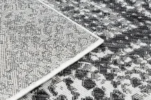Kusový koberec Sion Sisal Snake`s skin 22162 ecru/black – na ven i na doma