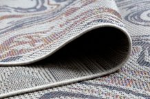 Kusový koberec Sion Sisal Waves 2836 ecru/blue/pink – na ven i na doma